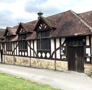 Interior of St Mary’s Parish Rooms in Saffron Walden used for Tinies baby and toddler group