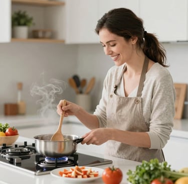 Bright living room with modern inventory