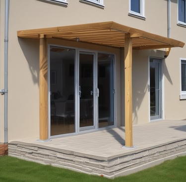 A close-up of high-quality materials used in construction.