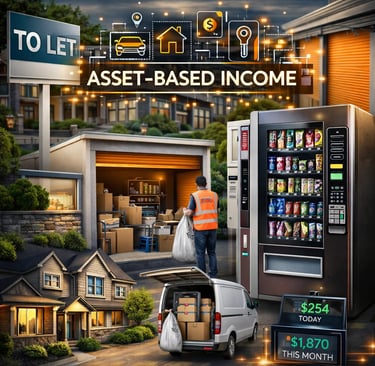 Earning through property and services