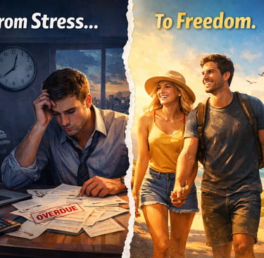 lifestyle stress to financial freedom 