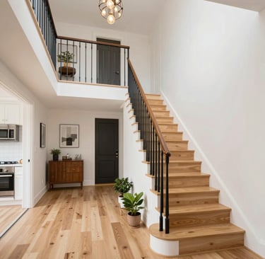 Bright living room with modern inventory