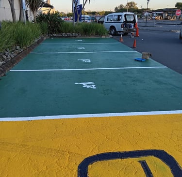 Road Marking Shopping mall 