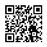A black and white QR code on a white background for digital scanning and information access.