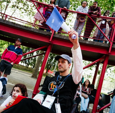 Loic DDF Crew Juge Freely battle la villette