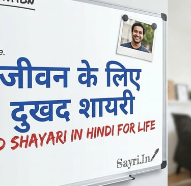 Sad Shayari in Hindi for Life