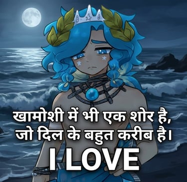 Shayari on Khamoshi in Hindi