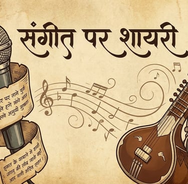 Shayari on Music in Hindi