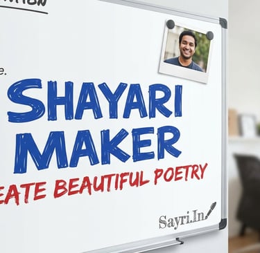 Shayari Maker