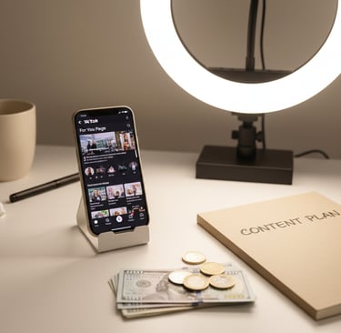 How to Make Money on TikTok Without Showing Your Face_lowcosthustle.com