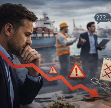 a man in a suit and a woman in a suit