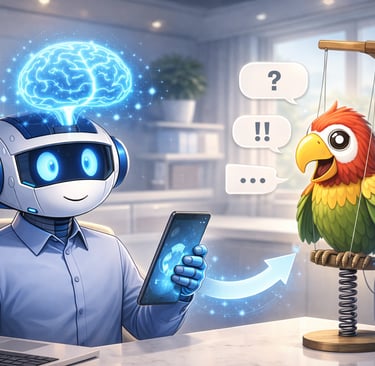 Comparativa entre chatbot tradicional y agente de inteligencia artificial en atención al cliente