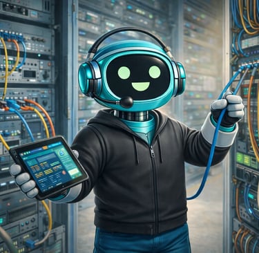 Caso de uso en telecomunicaciones con panel unificado para controlar WhatsApp y llamadas con IA