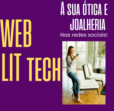 Imagem de uma gestora de mídias sociais.