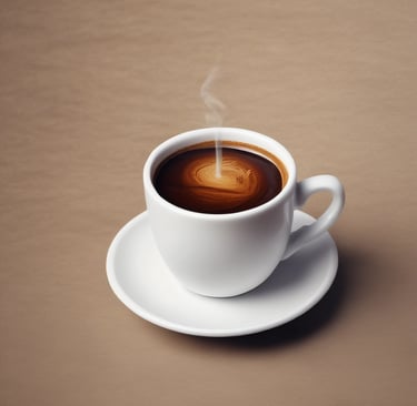 Portrait of a smiling woman holding a smartphone, sitting in a cozy home office.