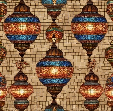 A collection of brass and copper Indian jewelry pieces shining under warm light.