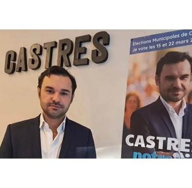 Élection unicipale Castres 2026 ⏐ Guillaume ARCESE veut relancer le centre ville de Castres