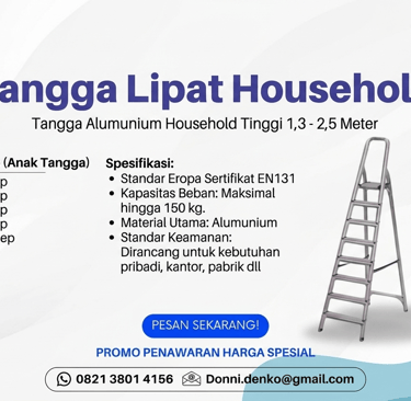 Tangga Dalton Household Aluminium