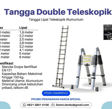Tangga Dalton Single Telescopic