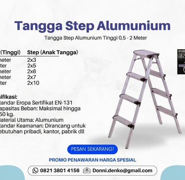 Tangga Dalton Step Alumunium