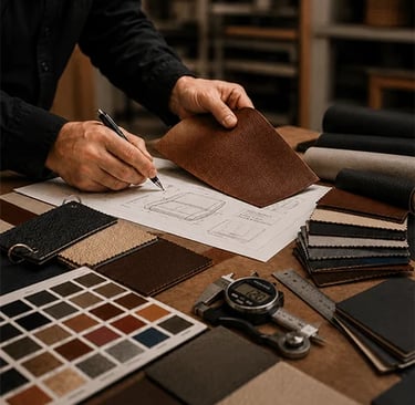 SY Leather Design — Leather Samples