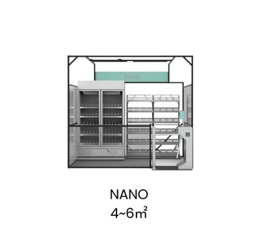 Pašapkalpošanās veikals 4-6m2