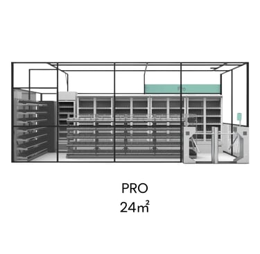 Pašapkalpošanās veikals 24 m2