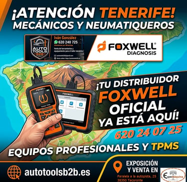 distribuidor foxwell diagnosis en tenerife
