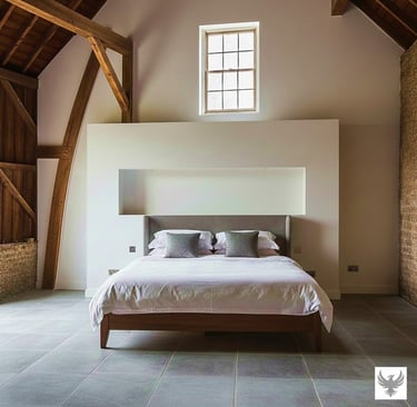 Intérieure grange restaurée par P.S.Immo