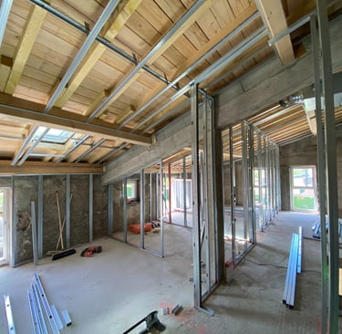 Rénovation intérieure en cours