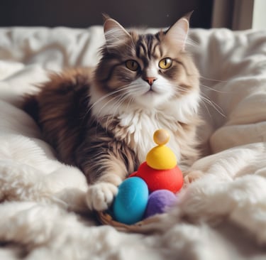 A close-up of a dog chewing on a durable rubber bone featured on the site.