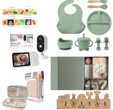 Inspiratie voor unieke en praktische kraamcadeaus, waaronder gepersonaliseerde babycadeaus