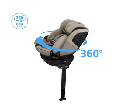 Maxi-Cosi Emerald 360 S review - 360 graden draaibaar mechanisme voor makkelijk instappen