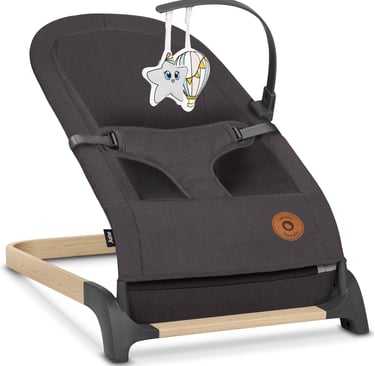 Ergonomisch wipstoeltje dat natuurlijk meebeweegt met de bewegingen van de baby.