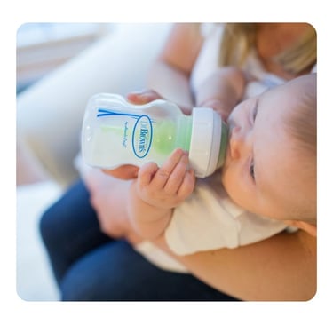 Dr. Brown's Options+ brede halsfles - de beste keuze voor baby's met darmkrampjes