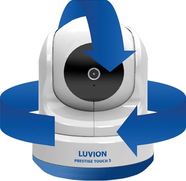 Complete veiligheidsbundel van Luvion met babyfoon en Babysense sensormat.