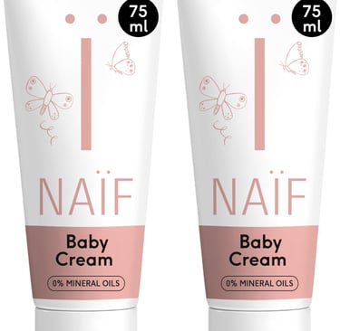 Naif Baby bodylotion verzorgingszet voor pasgeboren baby