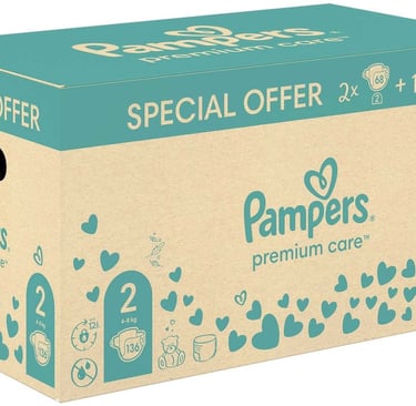 Pampers Premium Protection luiers maat 2