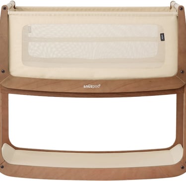 nüzPod 5 co-sleeper in walnoothout