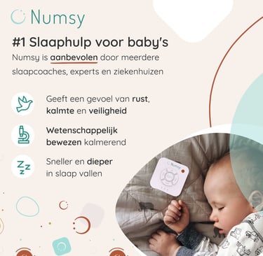 Witte Numsy Original white noise machine slaaphulp