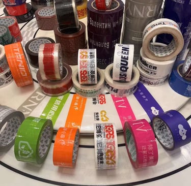 Fabricant de scotch. Personnalisation et impression de vos logos.
