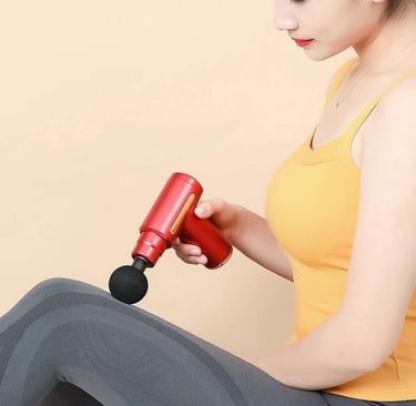 Fabricant de pistolet portable de massage musculaire électrique. Packaging à façon.