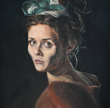 Girl with a hoop earring, 2025