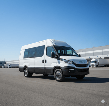 Noleggio furgone doppia cabina 7 posti Roma Est Fratelli Pula