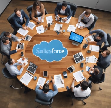 Team members celebrating a successful project launch with smiles and high-fives