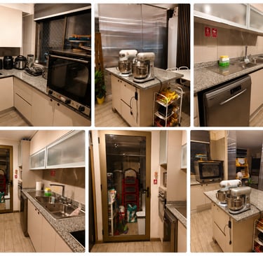 Cocina actual de Cocina con Ely.