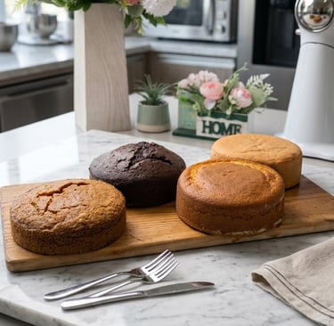 Bizcochos artesanales de Cocina con Ely elaborados para repostería profesional, disponibles en varie