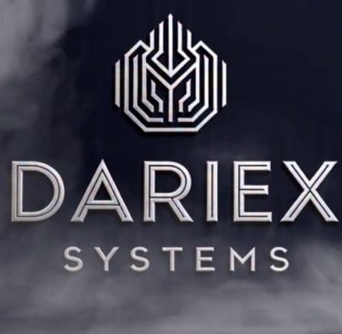 DarieX logo in the website header