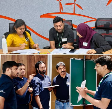 Cross-functional and cross-cultural workshop and training
