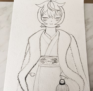 sketching process second picture